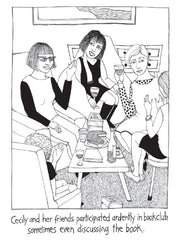 Cecily - Bookclub - Tea Towel